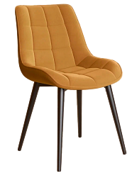 Стул DL-2407 (Велюр горчица (AOX)) Стул DL-2407 (Велюр горчица (AOX))