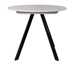 Стол Вита КР  D=900(1190)*790  Белый																								 Стол Вита КР  D=900(1190)*790  Белый