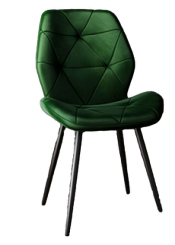 Стул DC-205 (каркас черный тк.зеленый) Стул DC-205 (каркас черный тк.зеленый)